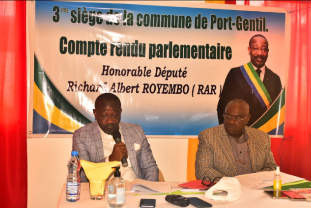 Port-Gentil : Richard Albert Royembo face à son électorat